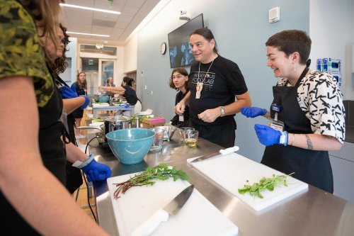Teaching kitchen event