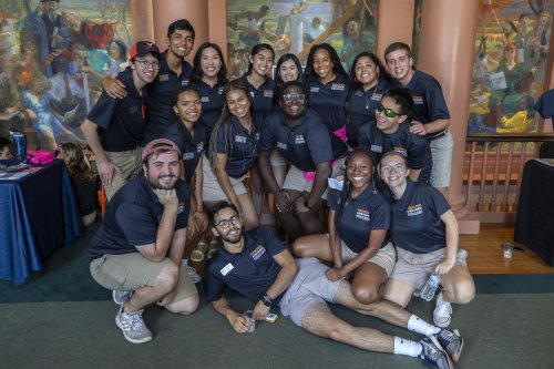 Orientation group in Old Cabell