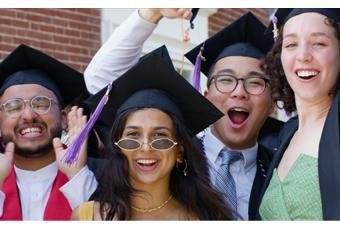 UVA students at graduation