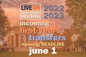 FY and Transfer Housing Deadline: June 1